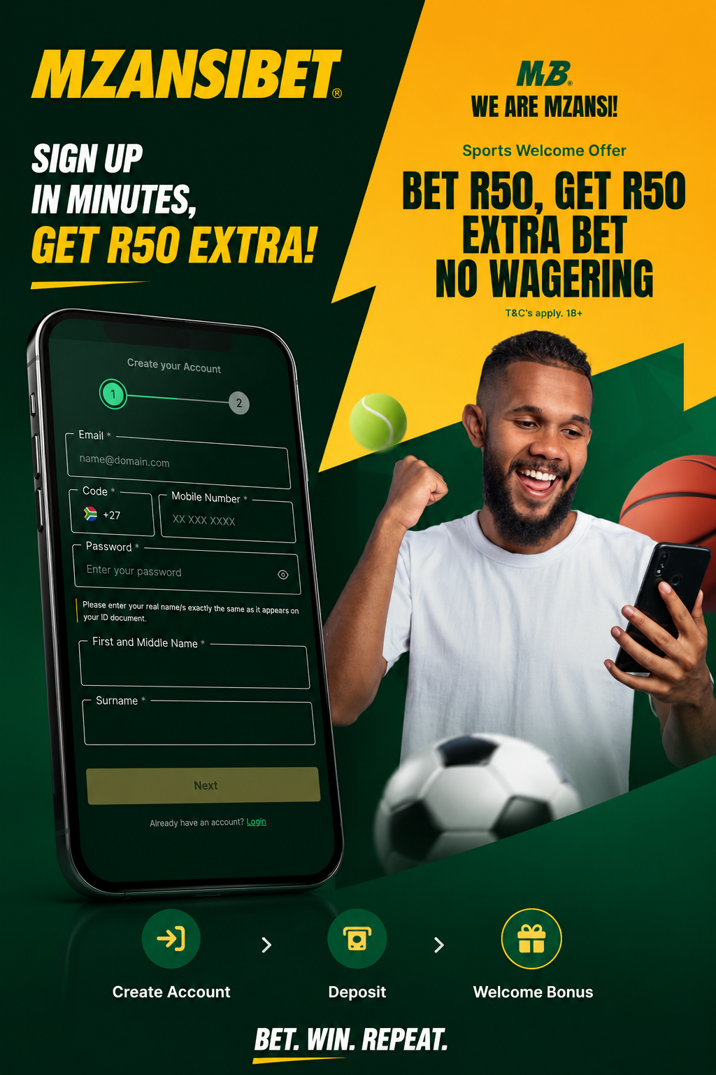 Download the Mzansibet App in South Africa