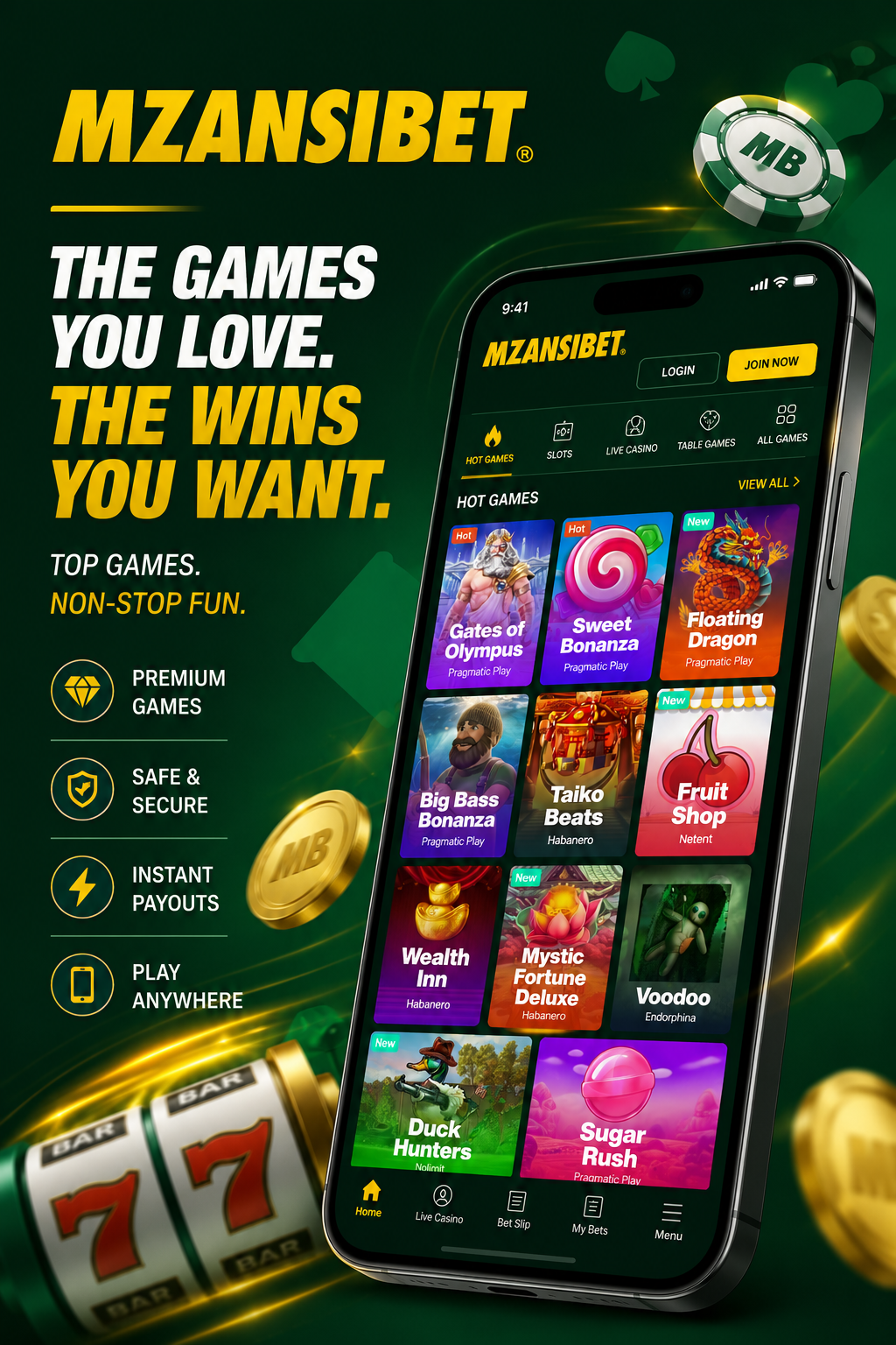 Mzansibet App for Android